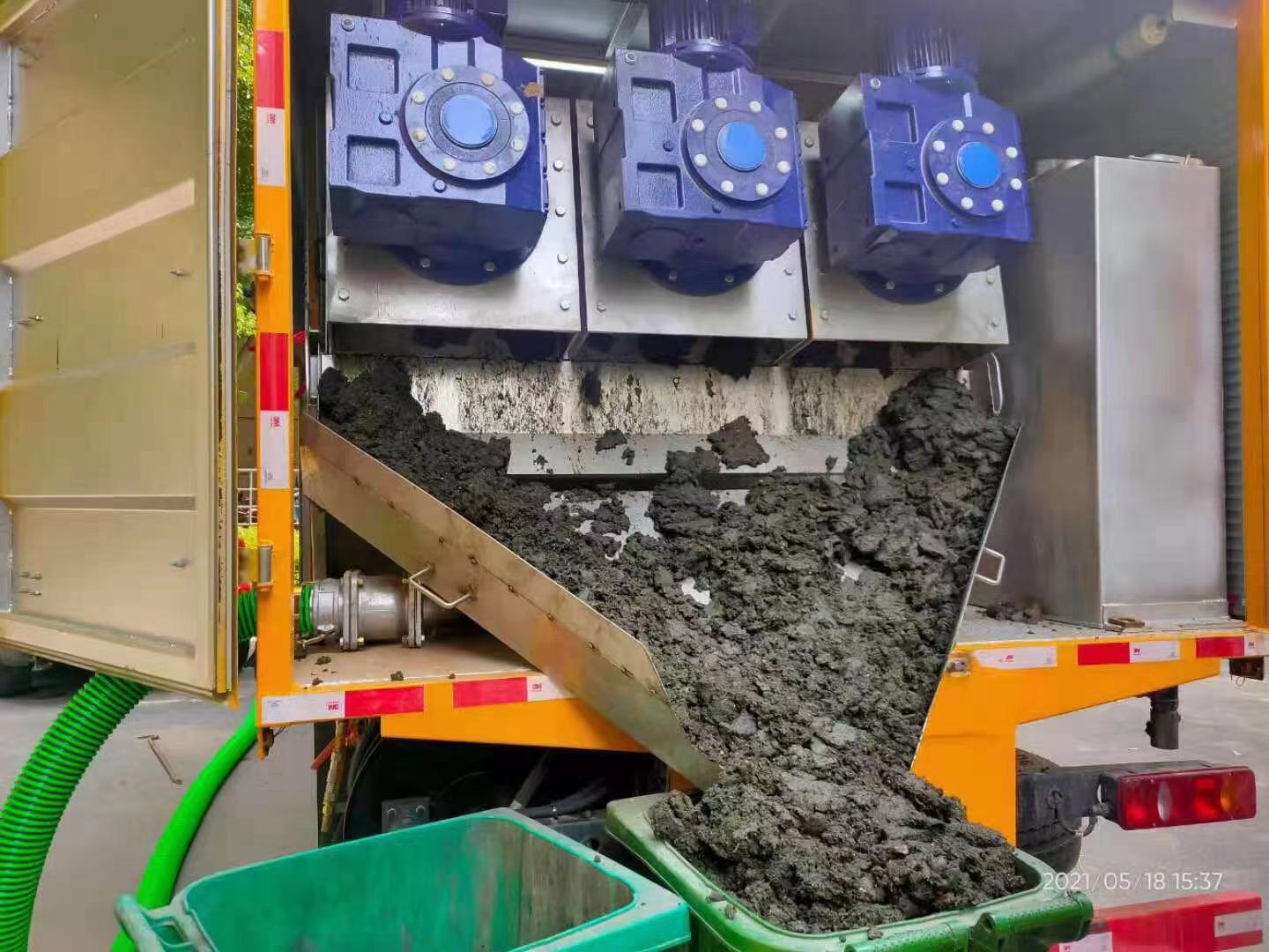 钦州化粪池清掏城市维护站-泥浆净化干湿分离处理